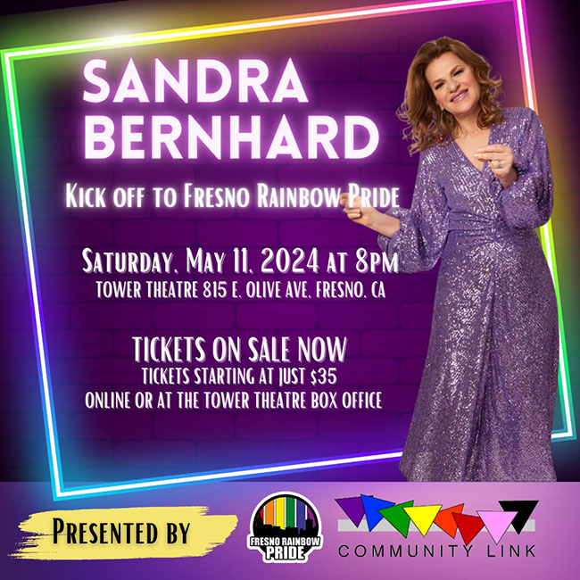 Sandra Bernheard - Kick Off To Fresno Rainbow Pride